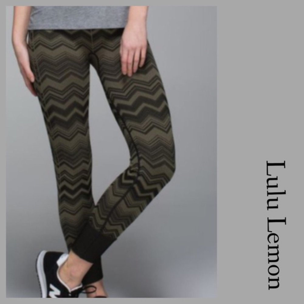 LULULEMON lemon fatigue zig zag Ebb to the…